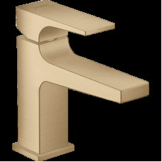 Змішувач Metropol 100 для умивальника з донним клапаном push-open Brushed Bronze (32500140)
