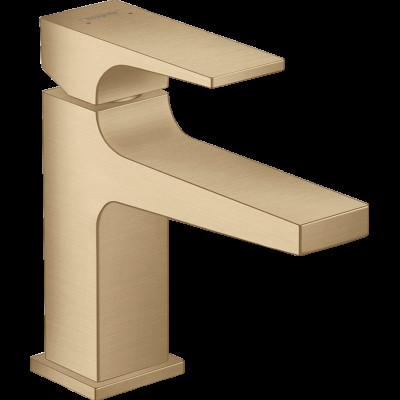 Змішувач Metropol 100 для умивальника з донним клапаном push-open Brushed Bronze (32500140)