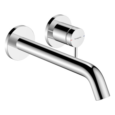 Змішувач Tecturis S 225 для умивальника зі стіни, Chrome (73351000)