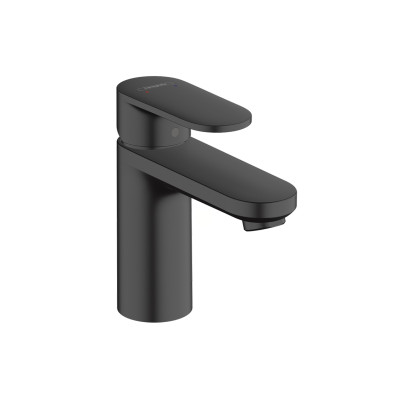 Змішувач Vernis Blend 100 для умивальника без донного клапана, Matt Black (71580670)