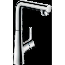 Смеситель Talis S 210 для умывальника с донным клапаном и поворотным изливом 120° (72105000)