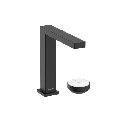 Змішувач Tecturis E 150 CoolStart на 2 отвори для умивальника, Matt Black (73053670)