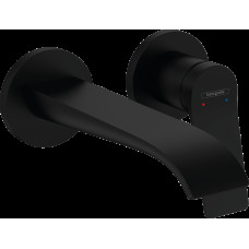 Змішувач Vivenis 195 для умивальника зі стіни Matt Black (75050670)