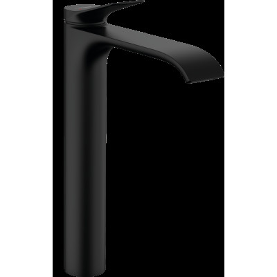 Змішувач Vivenis 250 для умивальника з донним клапаном pop-up. Matt Black (75040670)