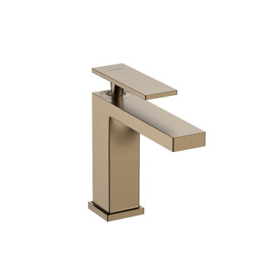 Змішувач Tecturis E 110 CoolStart для умивальника без донного клапана, Brushed Bronze (73012140)