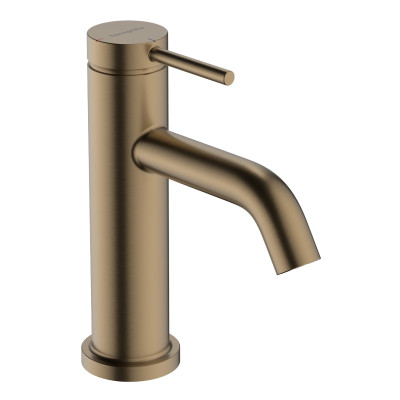 Змішувач Tecturis S 80 CoolStart для умивальника без донного клапана, Brushed Bronze (73301140)