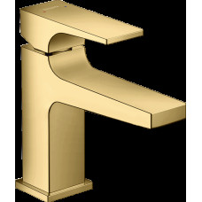 Змішувач Metropol 100 для умивальника з донним клапаном push-open, Polished Gold Optic (32500990)