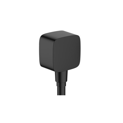 Шланговое подключение FixFit E с обратным клапаном Matt Black (26457670)