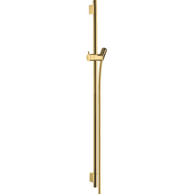 Душевая штанга Unica S Pura 90 см со шлангом 160 см Polished Gold Optic (28631990)