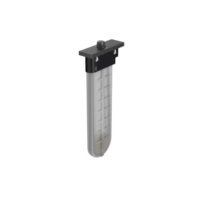 Шланг для воронки SBox Square 1.45 м врезной в борт ванны, Brushed Black Chrome (28010340)