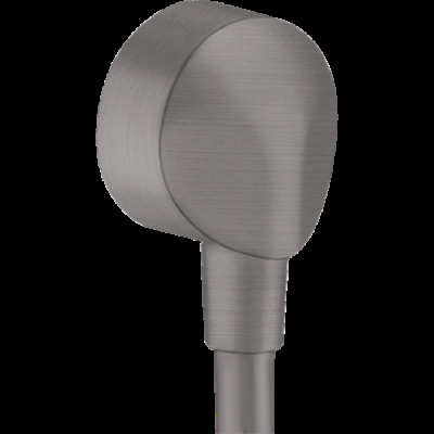 Шлангове під'єднання FixFit E без зворотного клапана Brushed Black Chrome (27454340)