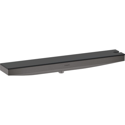 Шлангове під'єднання Porter 500 Rainfinity з поличкою R Brushed Black Chrome (26858340)
