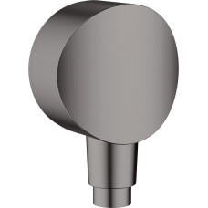 Шланговое подключение FixFit S с обратным клапаном, Brushed Black Chrome (26453340)