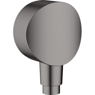Шланговое подключение FixFit S с обратным клапаном, Brushed Black Chrome (26453340)