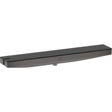 Шланговое подключение Porter 500 Rainfinity с полочкой L Brushed Black Chrome (26843340)
