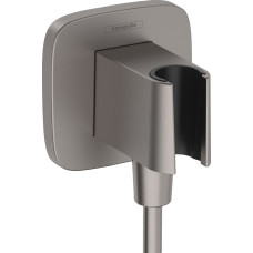 Шланговое подключение FixFit Porter Q с держателем Brushed Black Chrome (26887340)