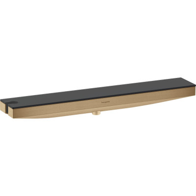 Шланговое подключение Porter 500 Rainfinity с полочкой L Brushed Bronze (26843140)