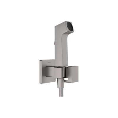 Комплект гигиенического душа E EcoSmart+ на холодную воду, Brushed Black Chrome (29231340)