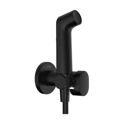 Комплект гигиенического душа S EcoSmart+ на смешанную воду, MattBlack (29232670)