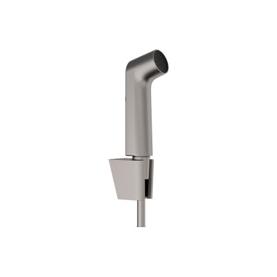 Гигиенический душ S EcoSmart со шлангом 1,25 м и держателем, Brushed Black Chrome (29238340)