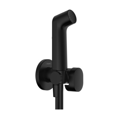 Комплект гигиенического душа S EcoSmart+ на холодную воду, MattBlack (29230670)