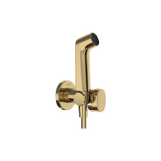 Комплект гигиенического душа S EcoSmart+ на смешанную воду, Polished Gold Optic (29232990)