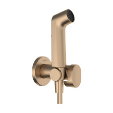 Комплект гигиенического душа S EcoSmart+ на смешанную воду, Brushed Bronze (29232140)