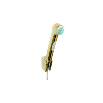 Гигиенический душ со шлангом 1.2 м и держателем, Polished Gold Optic (32129990)