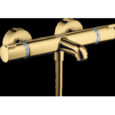 Смеситель с термостатом для ванны Ecostat Comfort, Polished Gold Optic (13114990)