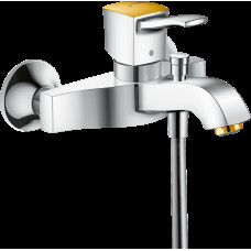 Смеситель Metropol Classic для ванной Chrome/Gold Optic (31340090)