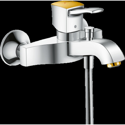 Смеситель Metropol Classic для ванной Chrome/Gold Optic (31340090)