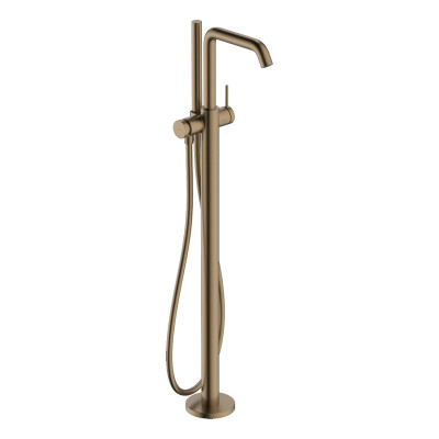 Змішувач Tecturis S для ванни підлоговий, Brushed Bronze (73440140)