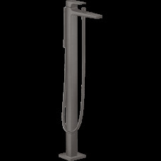 Смеситель Metropol напольный для ванны Brushed Black Chrome (32532340)