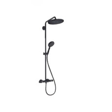 Душова система Croma Select S 280 1jet Showerpipe з термостатом Matt Black (26890670)