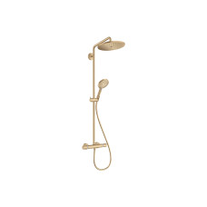 Душова система Croma Select S 280 1jet Showerpipe EcoSmart з термостатом, Brushed Bronze (26891140)