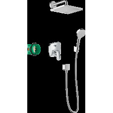 Душовий комплект Crometta E 240 1jet Logis 8в1 (27957000) Chrome