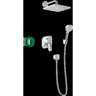 Душовий комплект Crometta E 240 1jet Logis 8в1 (27957000) Chrome
