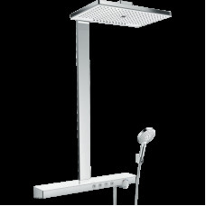 Душова система Rainmaker Select Showerpipe 460 3jet з термостатом, біла/хромована (27106400)