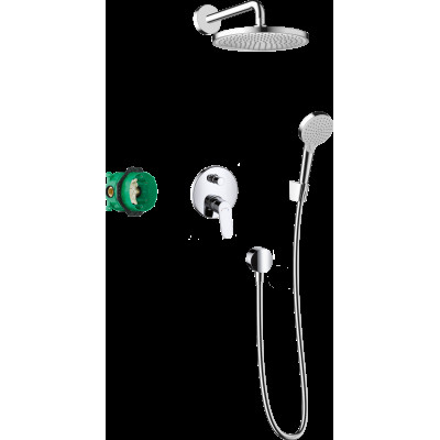 Душовий комплект Crometta S 240 1jet Focus 8в1 (27958000) Chrome