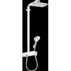 Душова система Raindance Select E 360 1Jet з термостатом ShowerTablet White/Chrome (27288400)