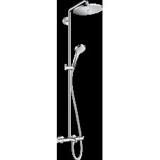 Душова система Croma Select S 280 RainAir 1jet Showerpipe для ванни з термостатом, хром (26792000)