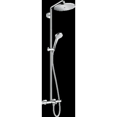 Душевая система Croma Select S 280 RainAir 1jet Showerpipe для ванны с термостатом, хром (26792000)