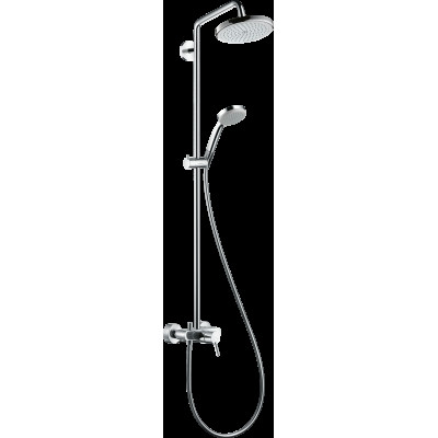 Душова система Croma Air 220 1jet Showerpipe зі змішувачем, хромована (27222000)