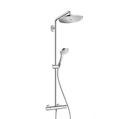 Душевая система Croma Select S 280 RainAir 1jet Showerpipe для душа с термостатом, цвет - хром (26790000)
