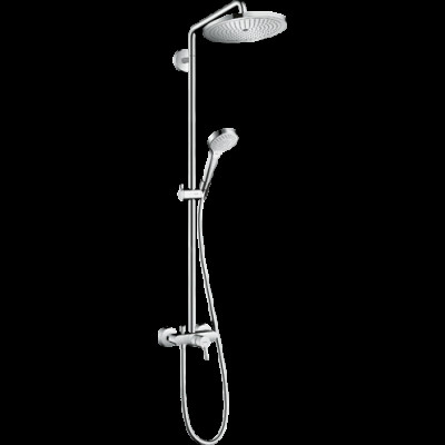 Душевая система Croma Select S 280 RainAir 1jet Showerpipe со смесителем, хром (26791000)