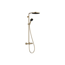 Душевая система Pulsify S Puro Showerpipe 260 1jet из Ecostat Fine, Brushed Bronze (24236140)