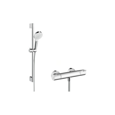 Комплект: душевой набор Crometta Vario 0,65 и термостат Ecostat 1001CL (27812400)