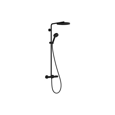 Душевая система Pulsify S Puro Showerpipe 260 1jet из Ecostat Fine, Matt Black (24236670)
