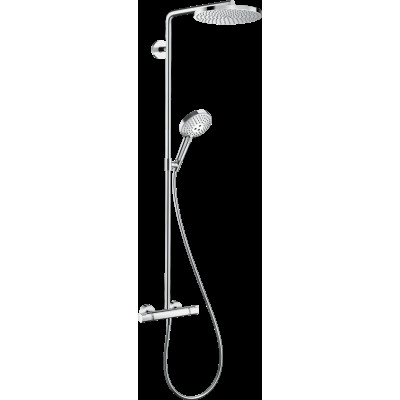 Душевая система Raindance S 240 Showerpipe PowderRain 1jetP с термостатом (27633000)