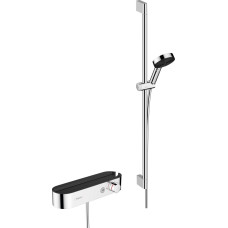 Термостат ShowerTablet Select 412 мм в комплекті з душовим набором 90см Chrome (24270000)